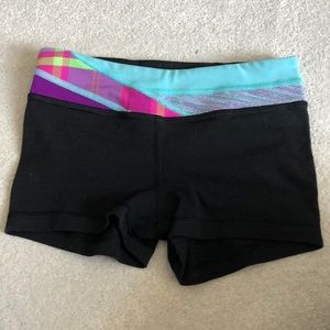 reversible ivivva rhythmic tight shorts